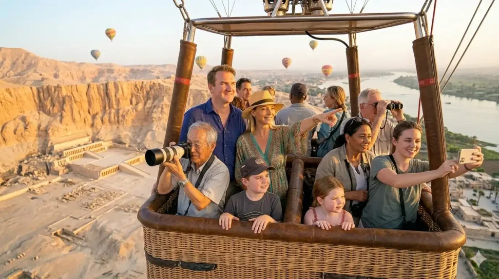 7 Night luxury Nile Cruise Aswan-Luxor including Abu simbel and hot air balloon