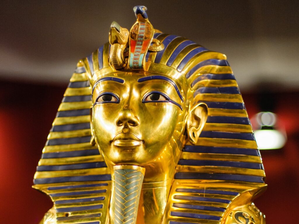 Tutankhamun king of Egypt