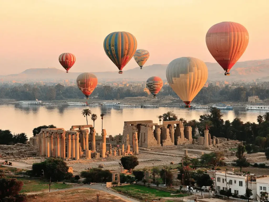 hot air balloon ride Luxor