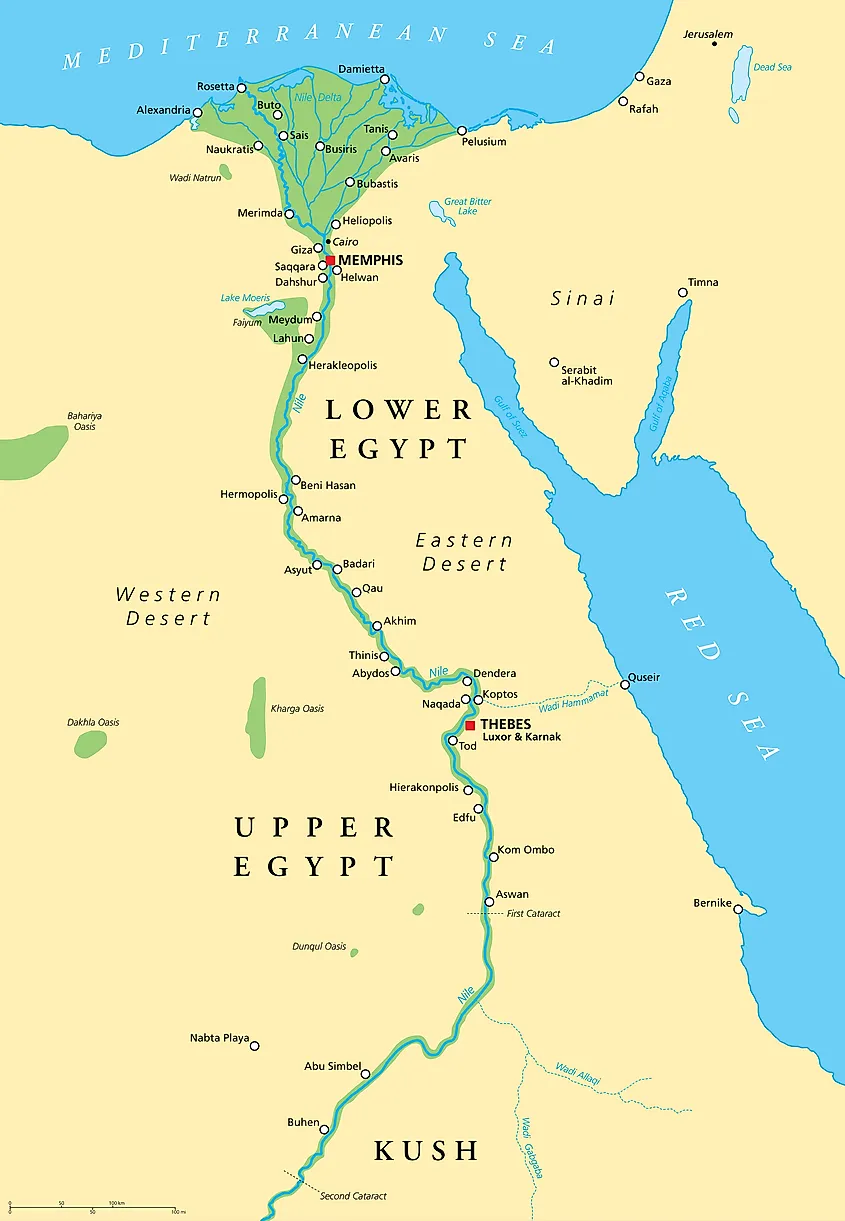 Nile-River-Map