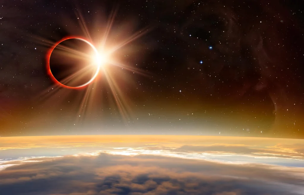Solar Eclipse Phenomenon In Luxor 2027