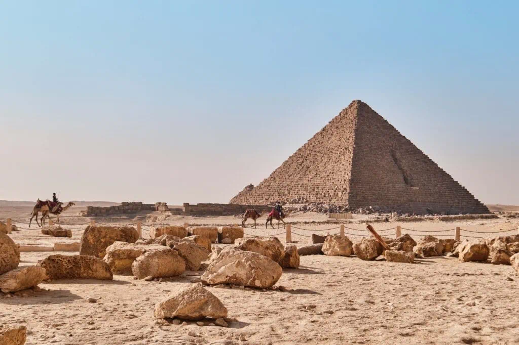 giza pyramids