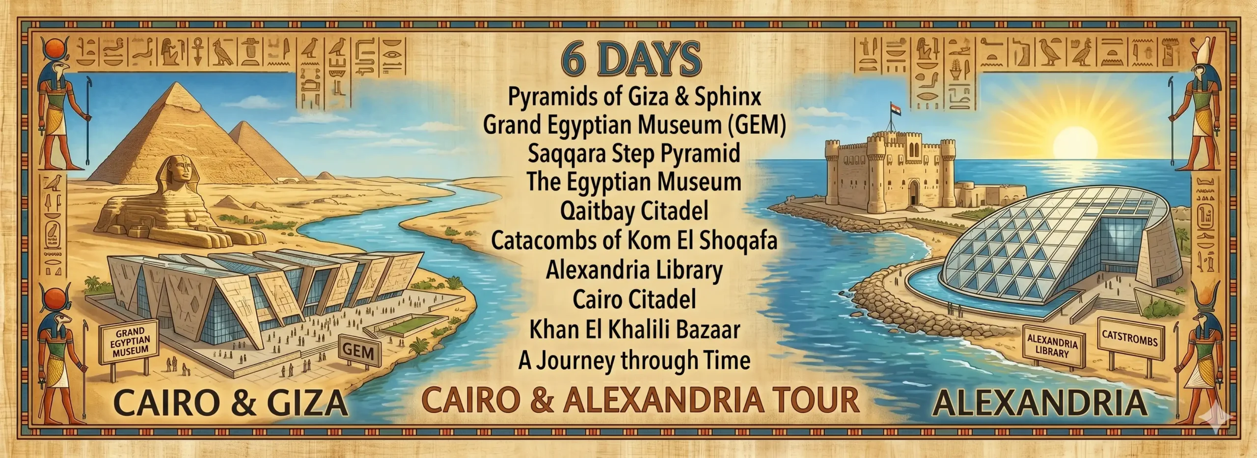 6 Days Cairo And Alexandria Tour