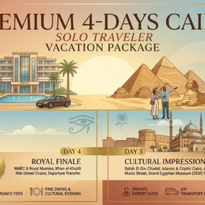 4-Days Cairo Solo Traveler