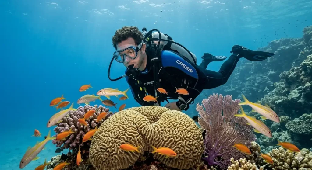 Diving