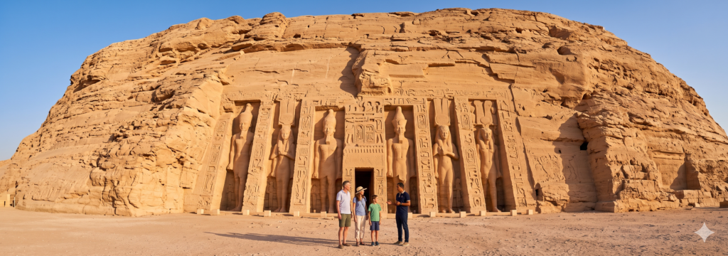 Kingtuttours Tour Guide At Abu Simbel Temple 2